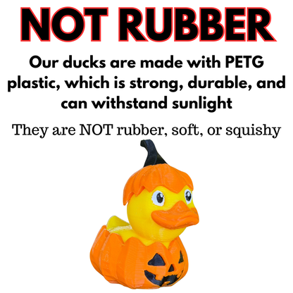 Jack O Lantern Duck | Halloween Pumpkin Decor
