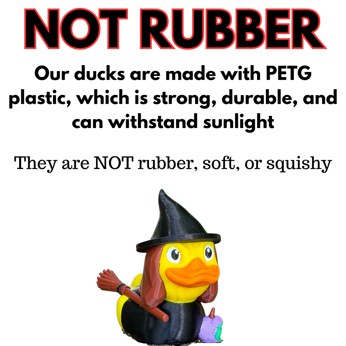 Witch Duck | Halloween Decor