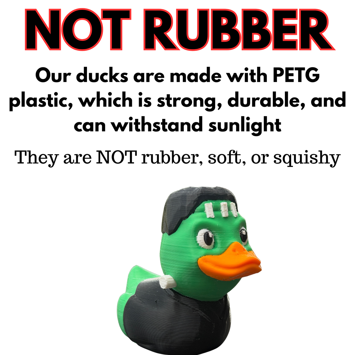 Franken-Duck Halloween Pumpkin Decor