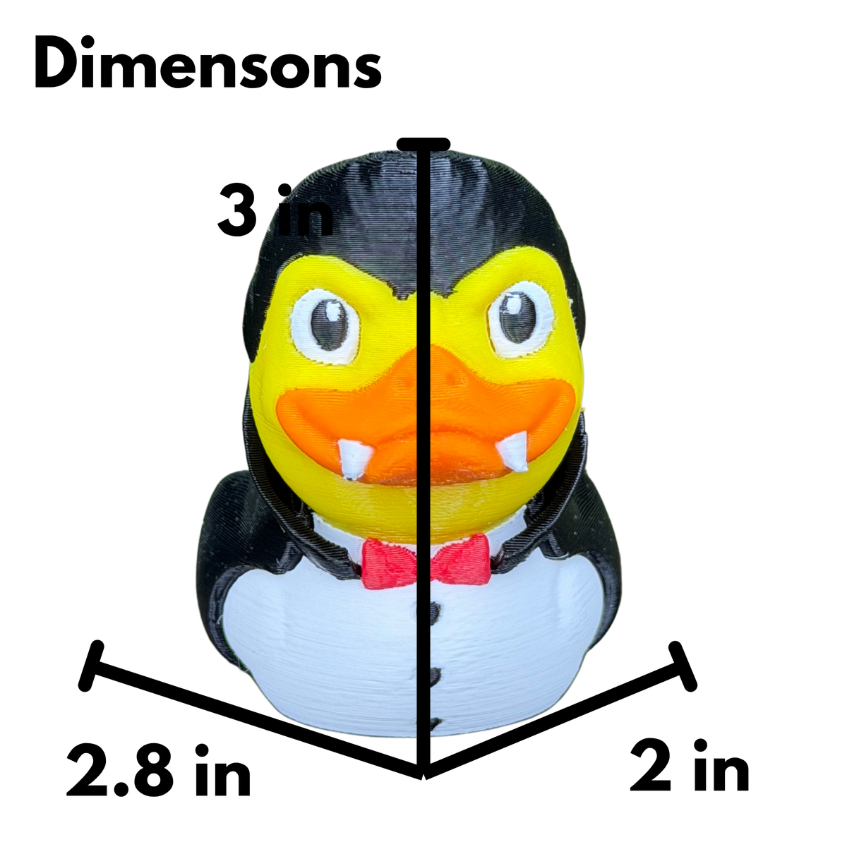 Count Duckula  | Halloween Vampire Decor
