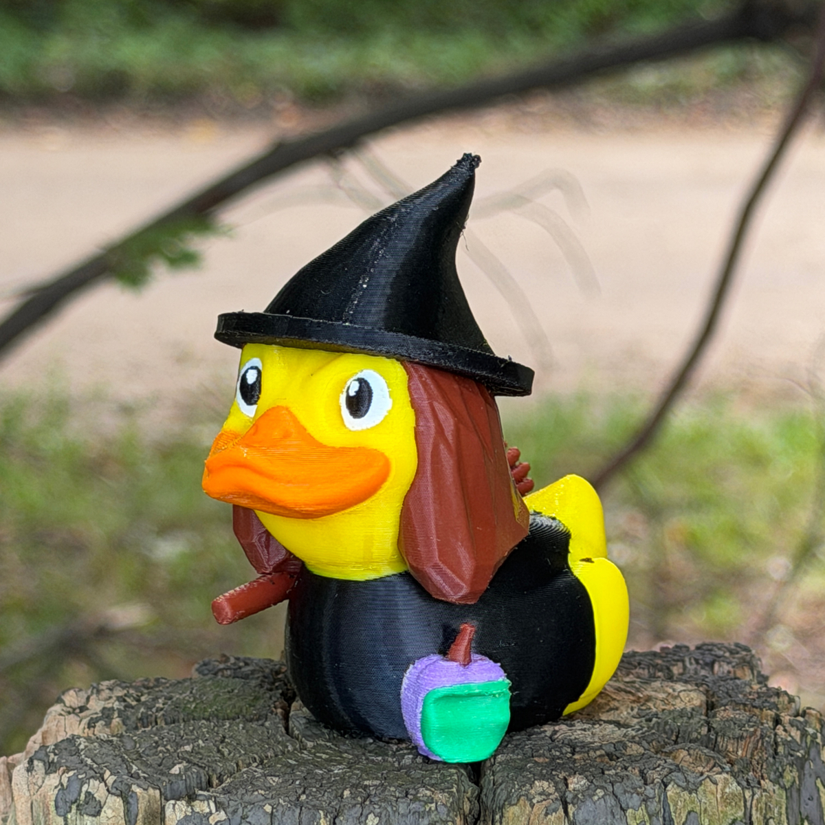Witch Duck | Halloween Decor