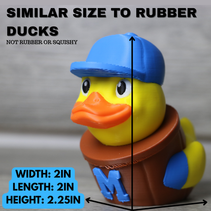 Milwaukee Mascot Duck Collectible – Handmade Gift for Fans & Collectors
