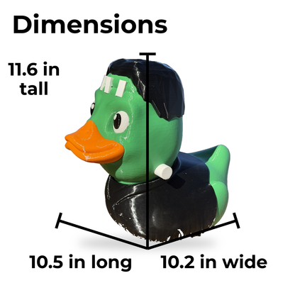 Giant Franken-Duck dimensions