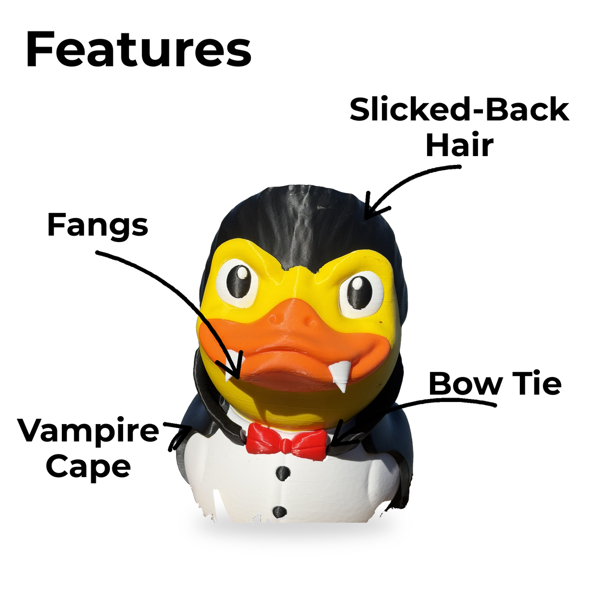 Giant Vampire Duck features callout
