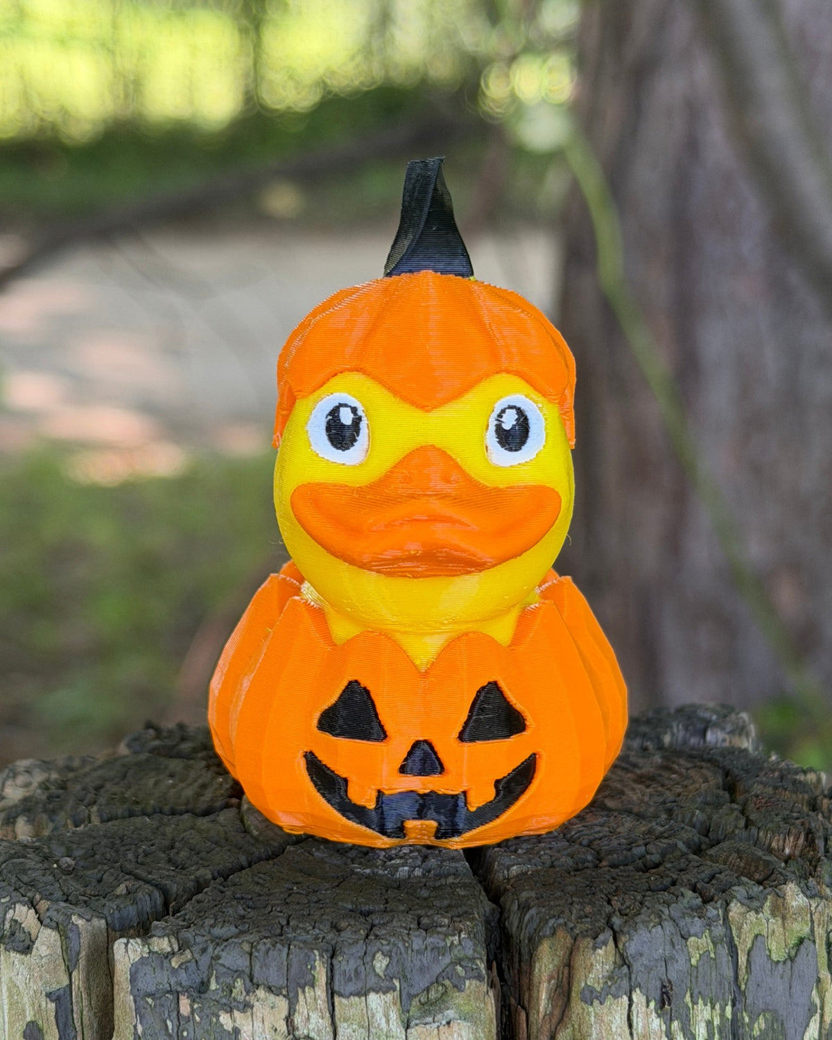 Jack-O-Duck, one of the six ducks in the Halloween Duck Set of 6